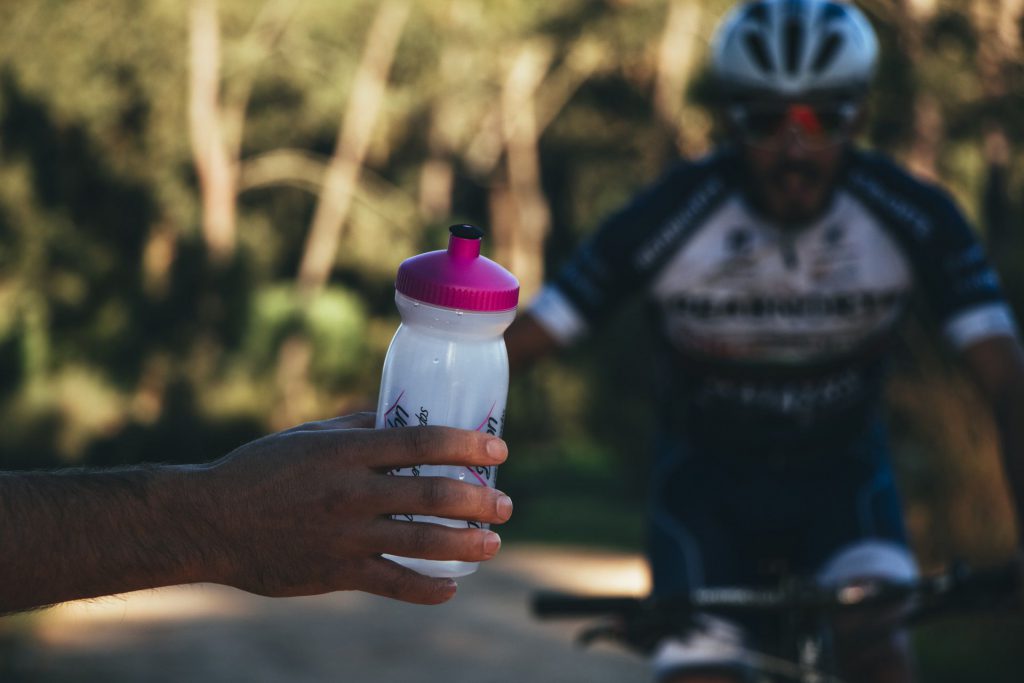 garrafa de desporto personalizada de alta qualidade belo bidon